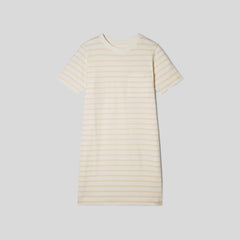 The Organic Cotton Weekend Tee Dress | Brazilian Sand / Canvas Tan