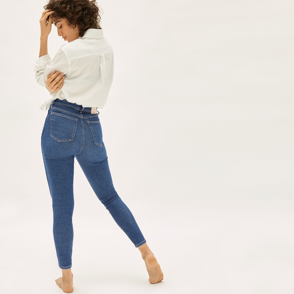 The Way-High® Clean Front Skinny Jean | Vintage Blue | 28.5” Inseam