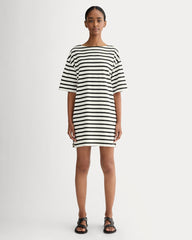 The Mariner Dress | Bone / Black