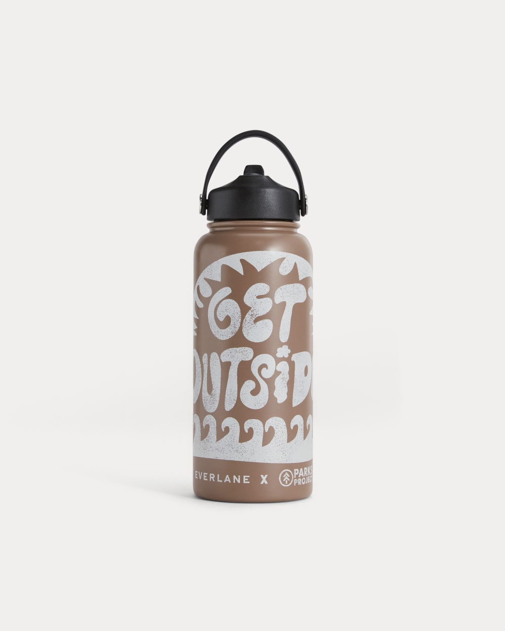 The ESENSMOD x Parks Project Water Bottle | Brown