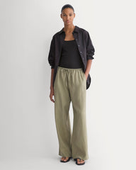 The Drawstring Pant in Linen | Overland