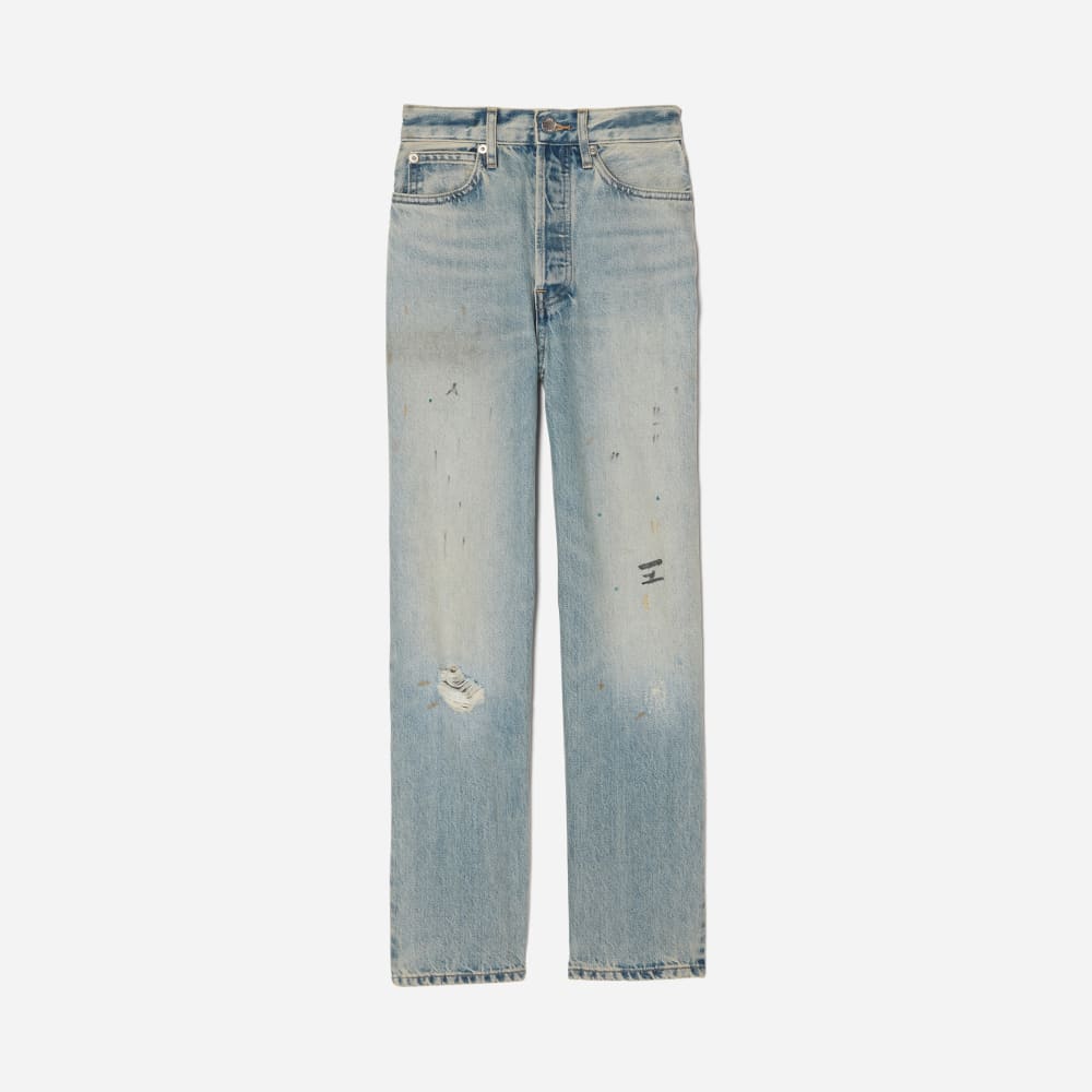 The Rigid Way-High庐 Jean | Paint Splatter | 27.5" Inseam