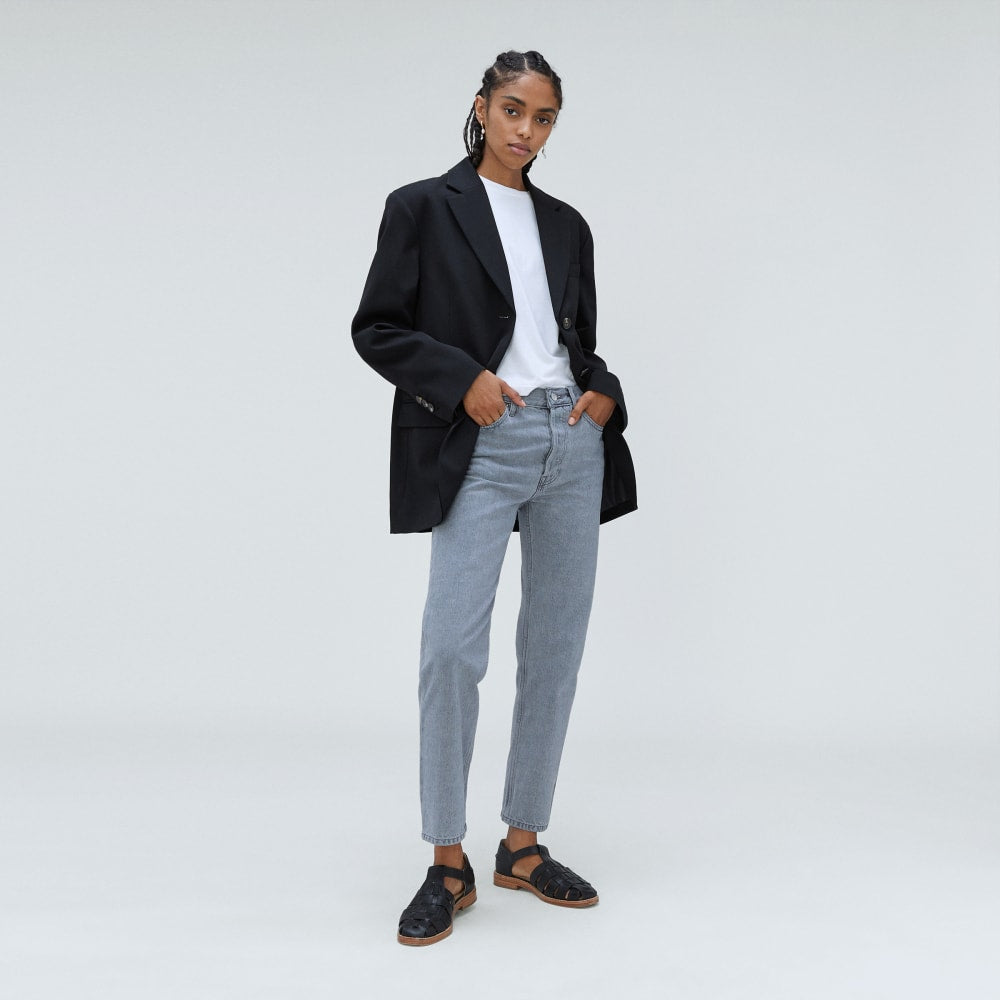 The Rigid Slouch Jean | Vintage Grey | 27.5鈥?Inseam