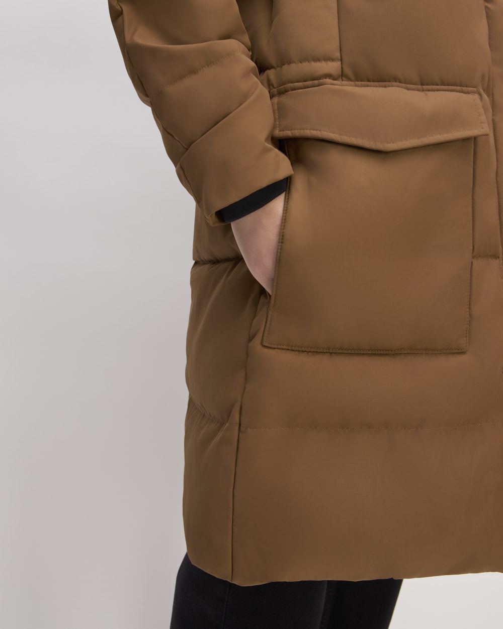 The Long Puffer | Chestnut
