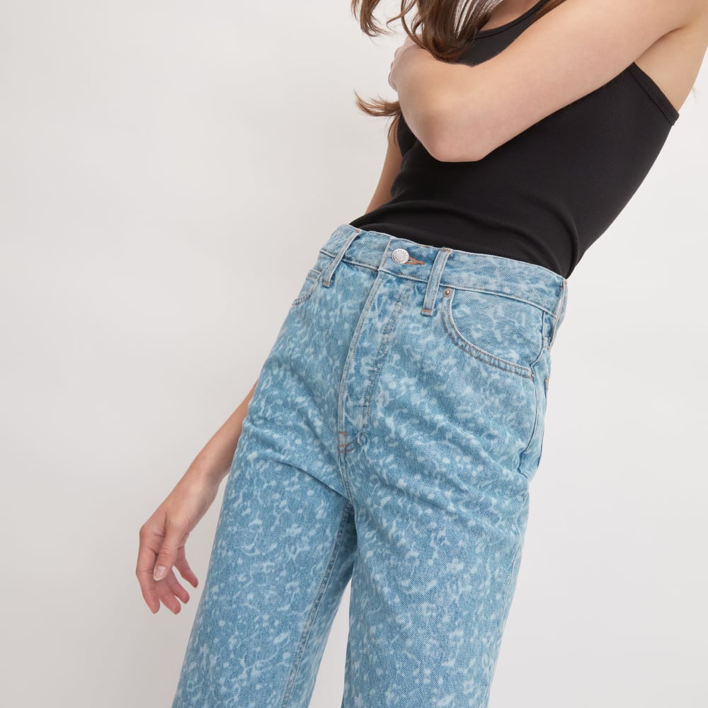 The Rigid Way-High庐 Jean | Light Painterly Strokes | 27.5" Inseam