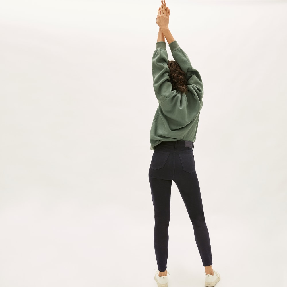 The Way-High® Clean Front Skinny Jean | Black | 28.5” Inseam