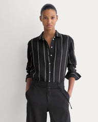 The Must-Have Shirt in Linen | Black