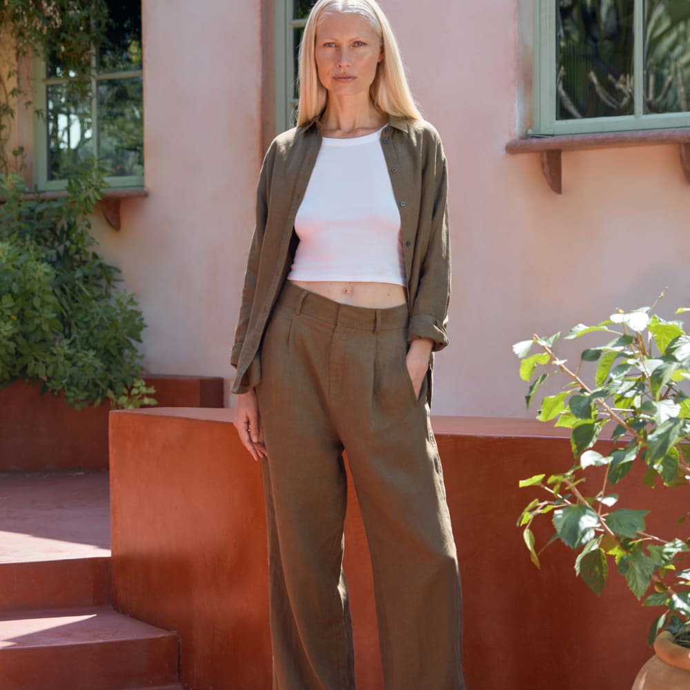 The Must-Have Shirt in Linen | Beech