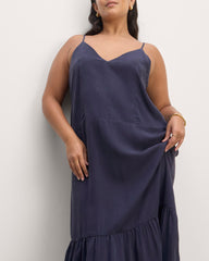 The Long Weekend Dress in Butterlite | Navy