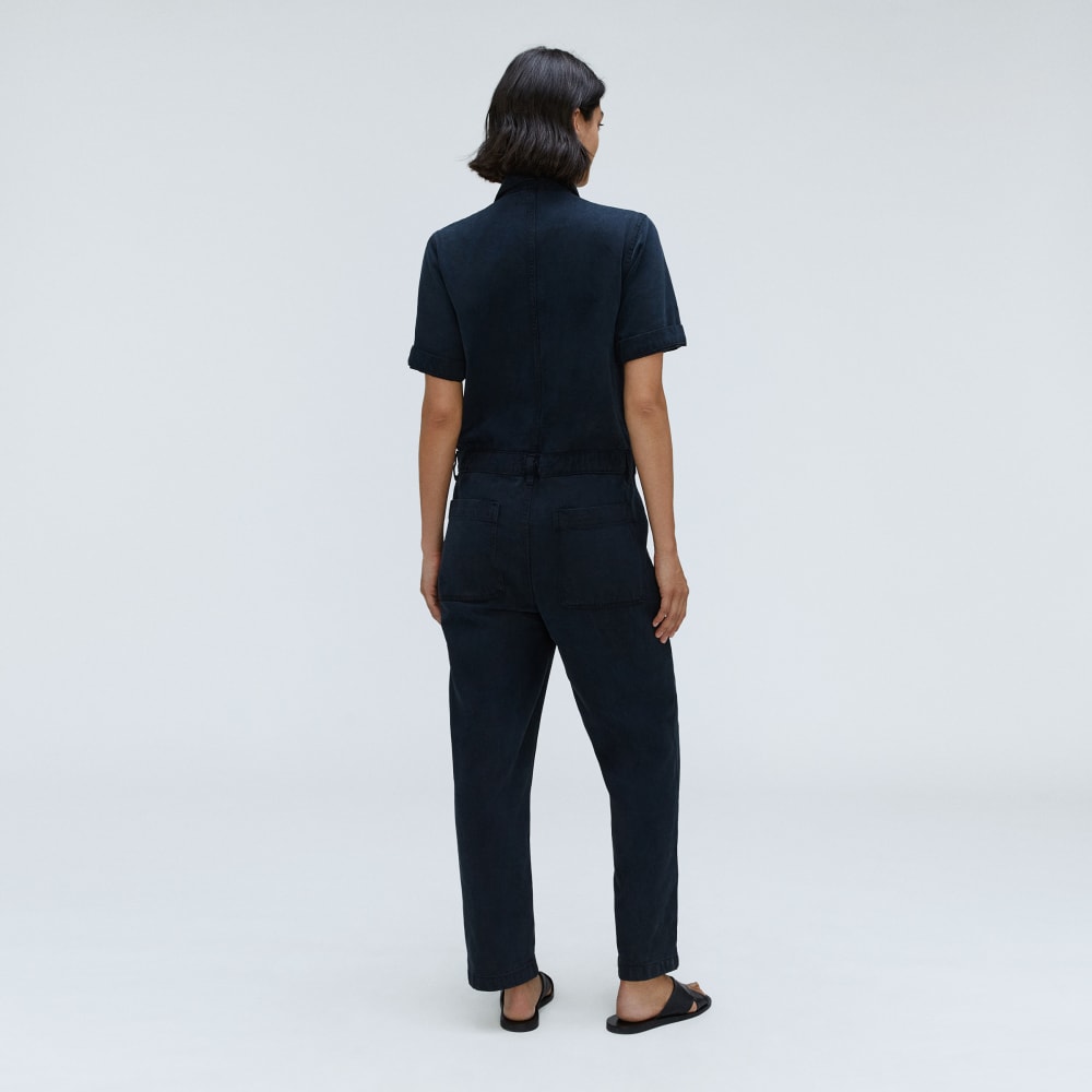 The Supersoft Jean Coverall | Ink Wash