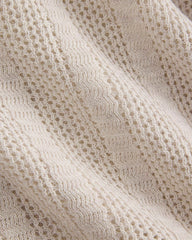 Textured Knit Resort Shirt | Heathered Oat