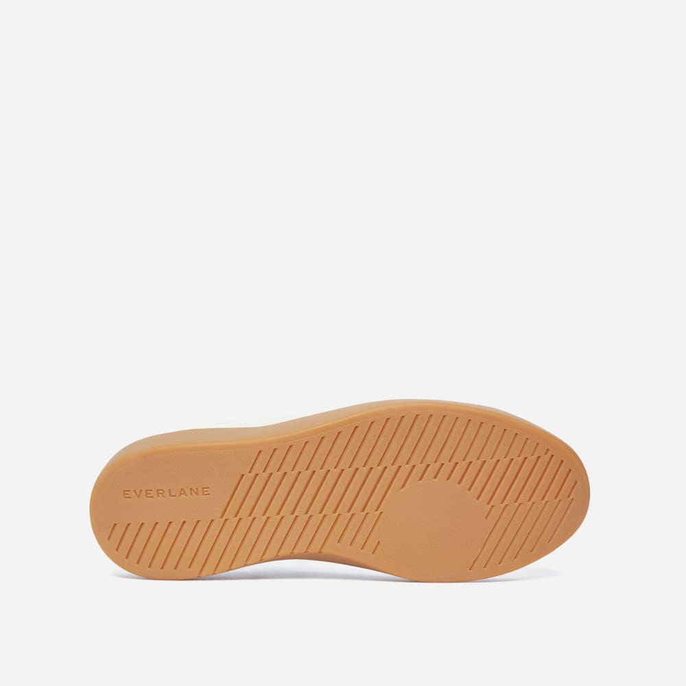 The ReLeather庐 Tennis Shoe | White / Gum Sole