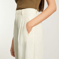 The Linen Way-High庐 Drape Pant | Canvas