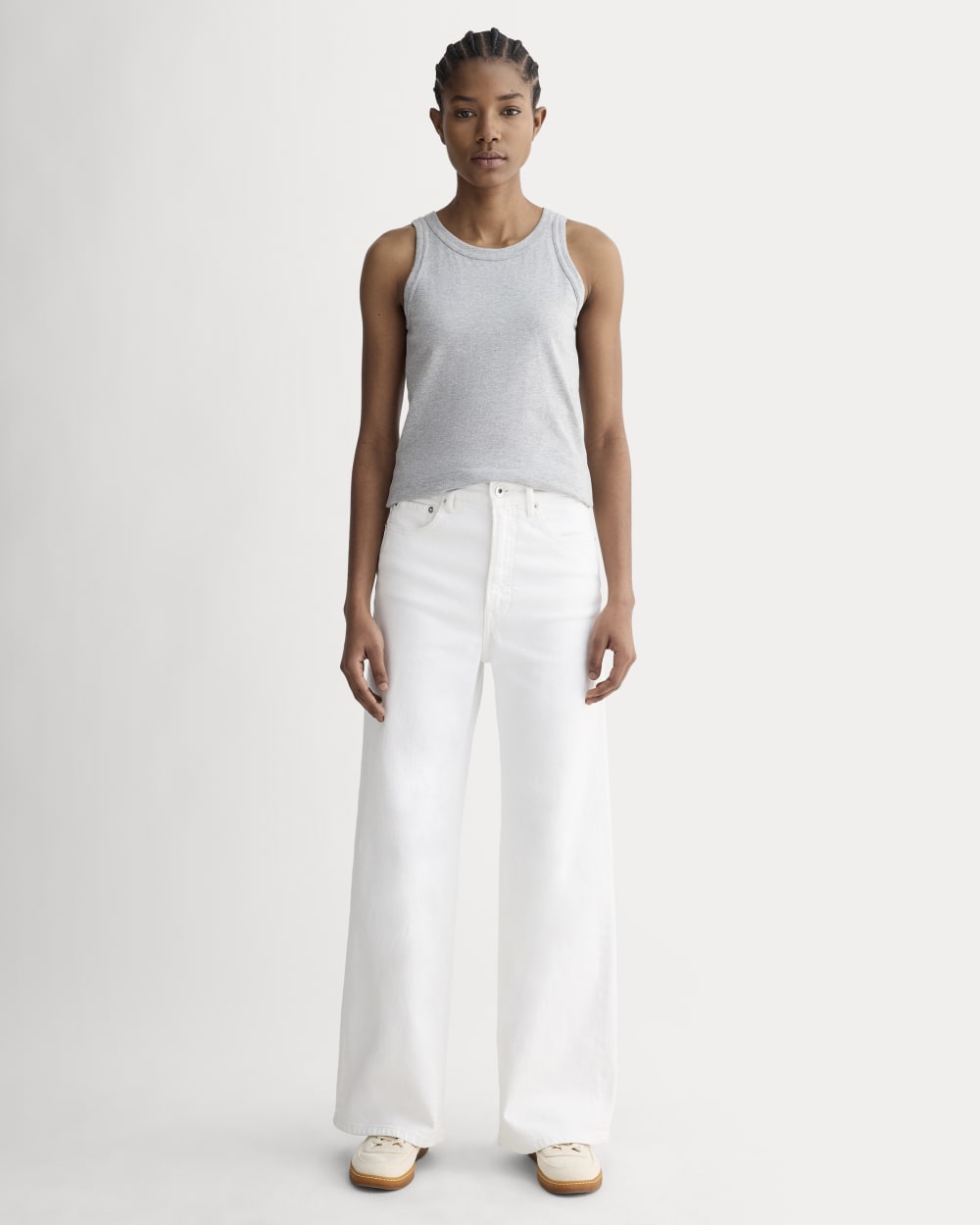 The Tank in Essential Cotton | Heathered Grey