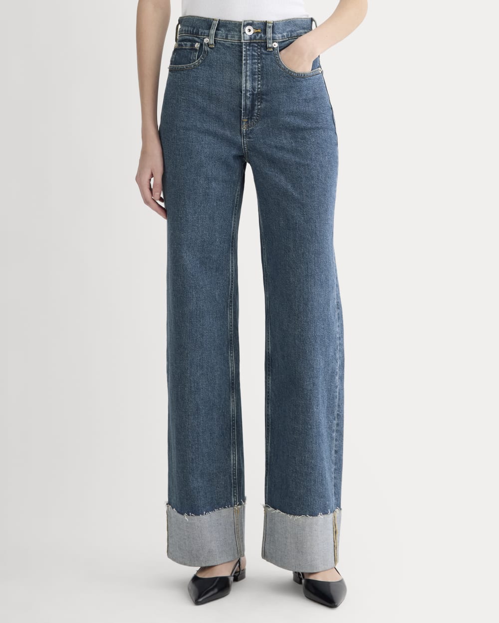 The Way-High® Sailor Jean 2.0 | Mid Indigo | 31.5" Inseam