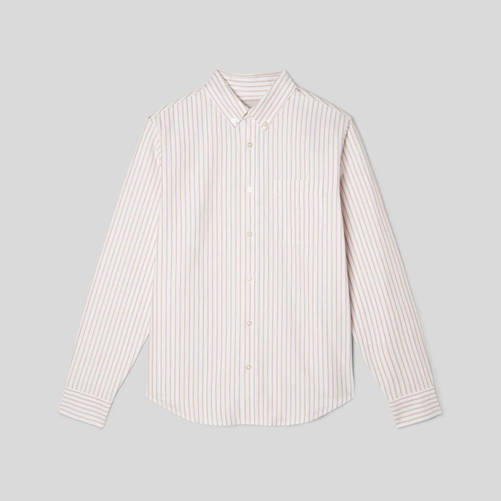 The Classic Oxford Shirt | Sahara / Off-White | Standard