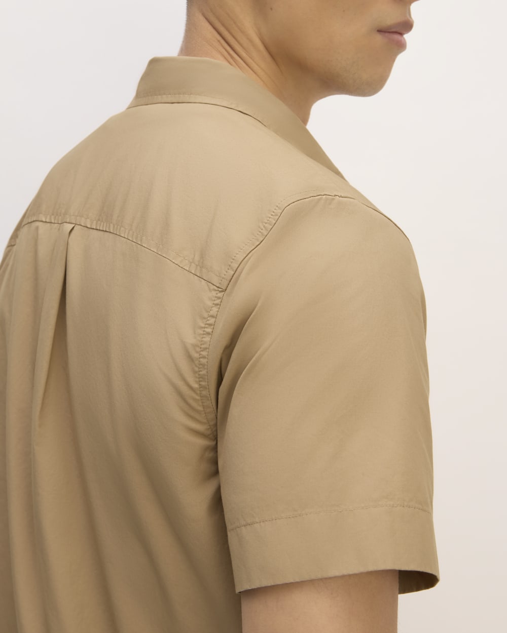 The Supima® Short-Sleeve Poplin Shirt | Tiger's Eye