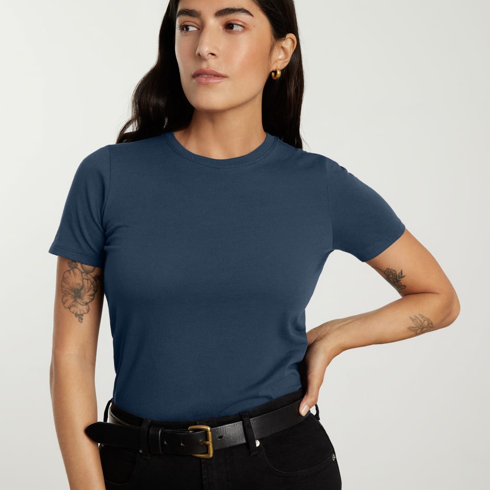 The Organic Cotton Crew Tee | Atlantic