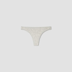 The Cotton Thong | Heathered Grey