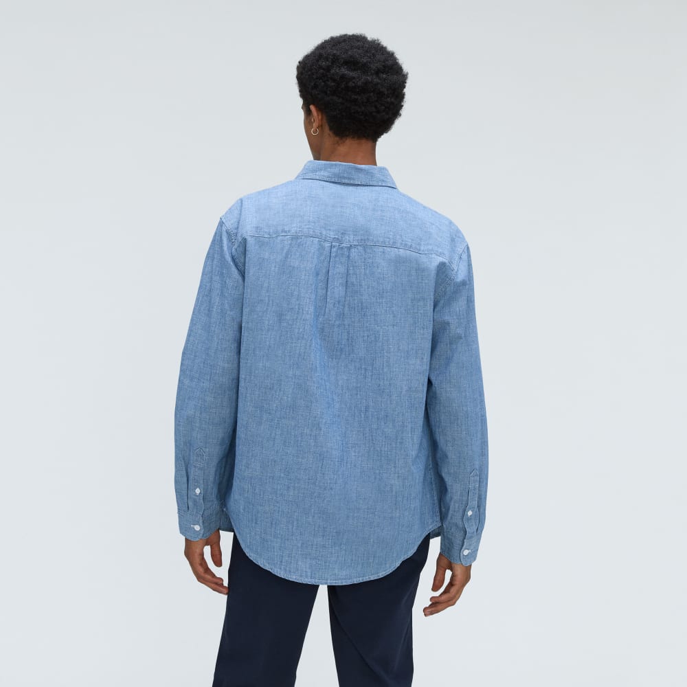 The Relaxed Organic Chambray Shirt | Ivy Blue ReChambray