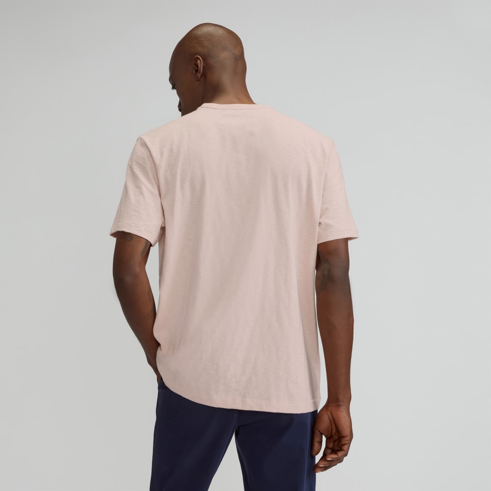 The Cotton Slub Crew | Petal Pink