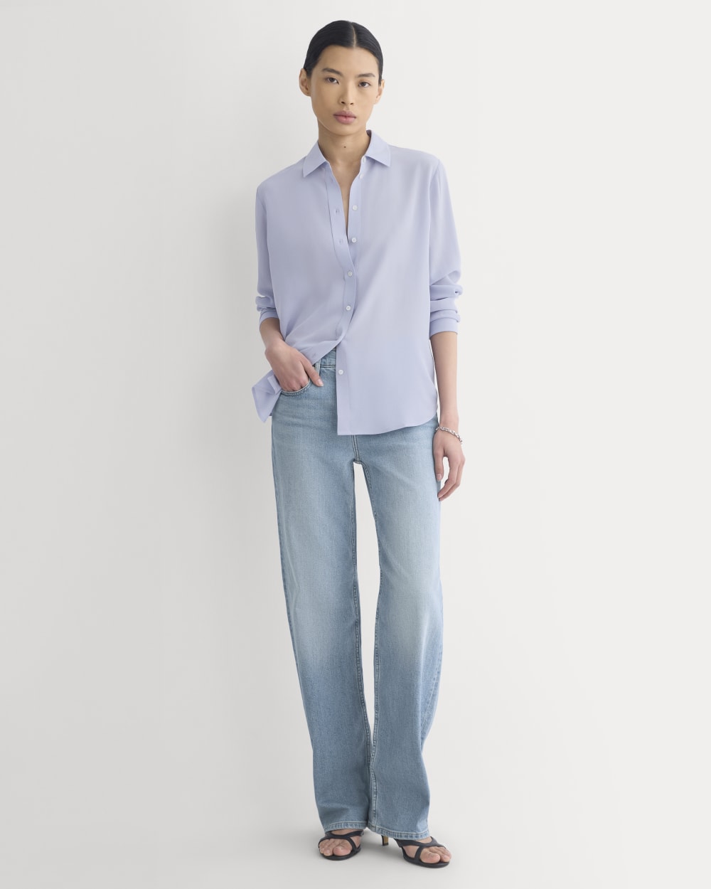 The Must-Have Shirt in Washable Silk | Aleutian