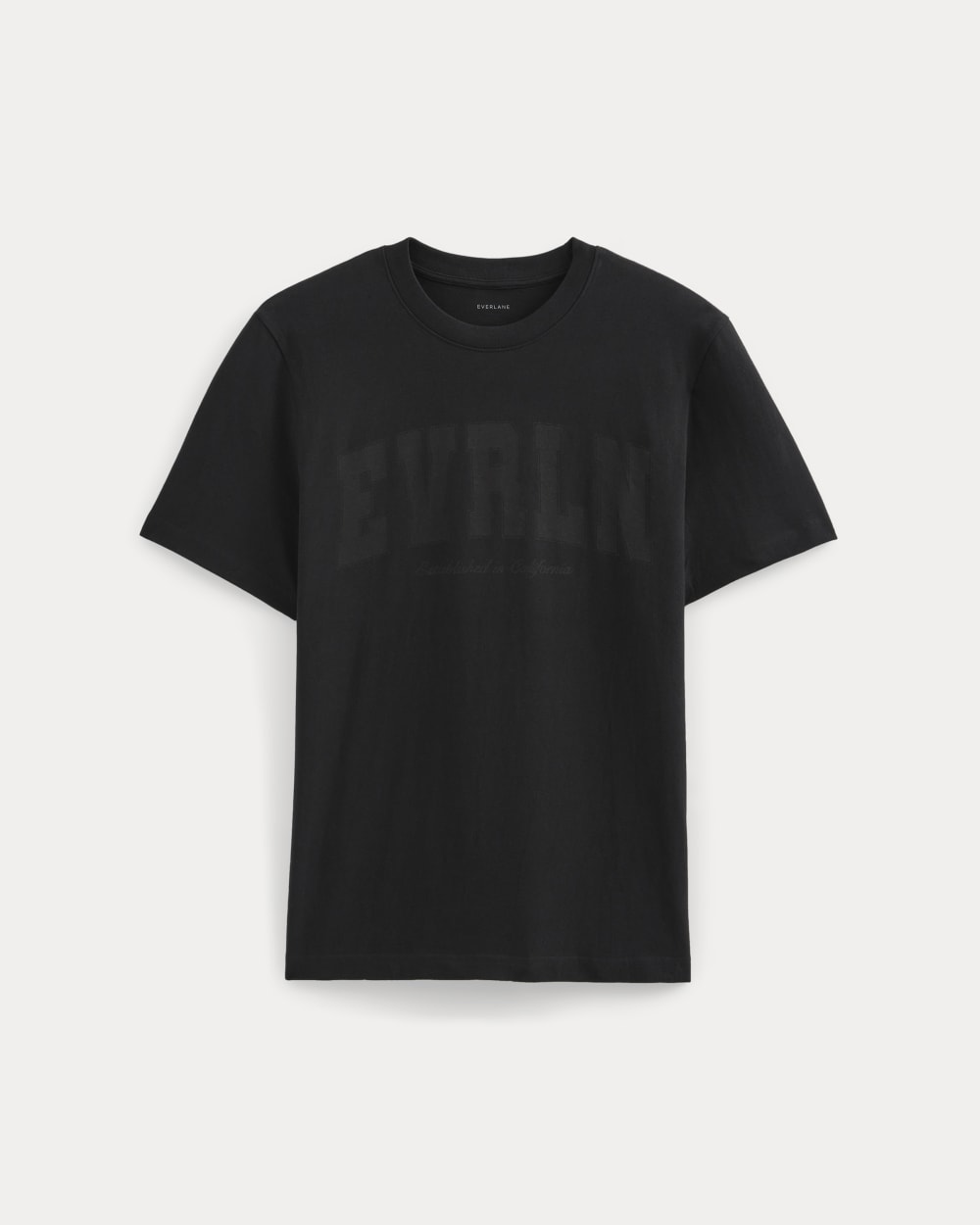 Varsity Logo Tee | Black