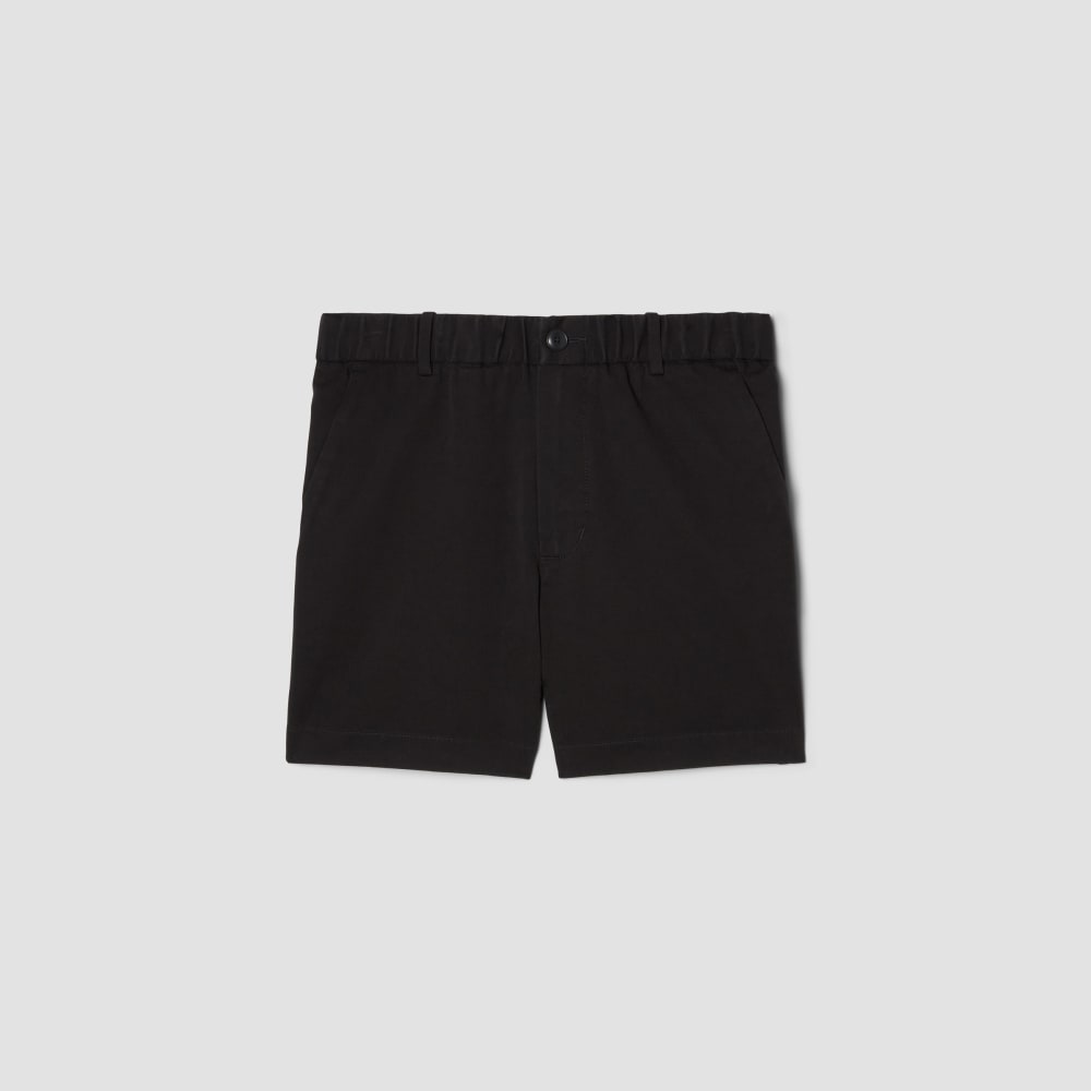 The Pull-On Performance Chino 5" Short | Black