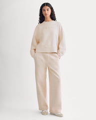 ESENSMOD x The Laufey Foundation Cropped Sweatshirt | Pale Peony