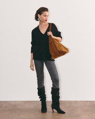 The Original Cheeky庐 Jean | Washed Charcoal | 26.5" Inseam