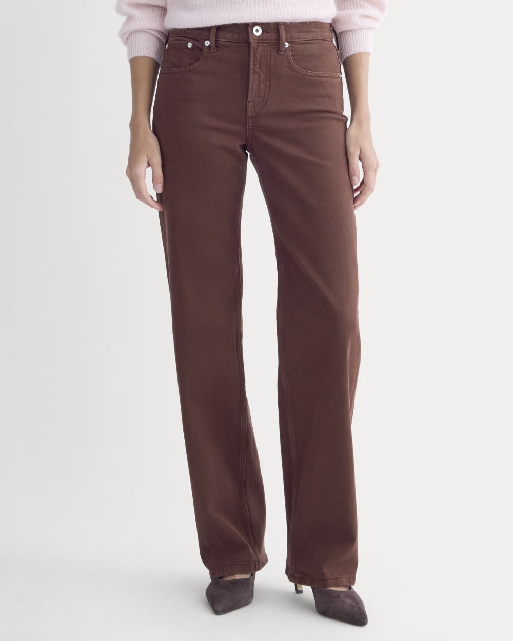 The Column Jean | Bitter Chocolate | 33" Inseam