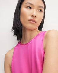 The Satin Racerback Slip Dress | Fuchsia Pink