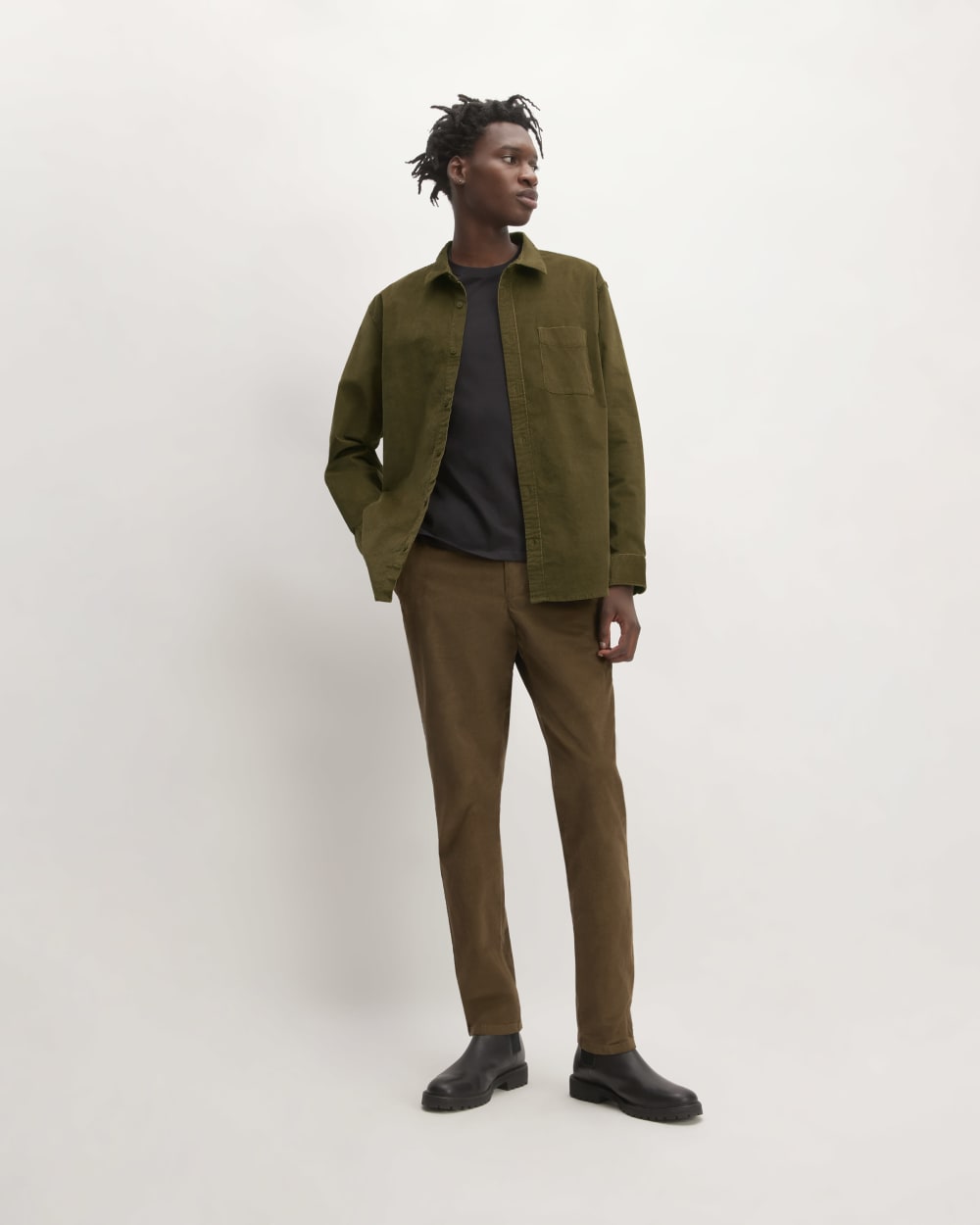 The Relaxed Corduroy Shirt | Beech