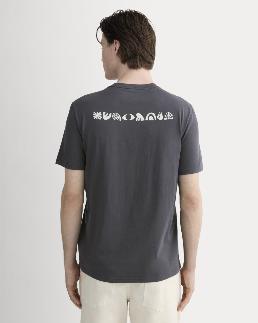 The ESENSMOD x Parks Project Essential Organic Crew | Forged Iron / Natural / Granada Sky Blue / Green