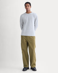 Thermal Crew in Cozy Waffle | Soft Heather Grey