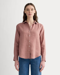 The Must-Have Shirt in Linen | Rose Dusk