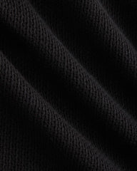 Textured Knit Tank | Black