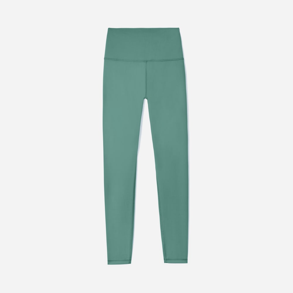 The Perform 24/7 Legging | Dark Mint | 25" Inseam