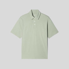 The Premium Weight Relaxed Polo | Seagrass