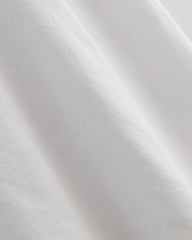 The Seamed Dress in Stretch Linen | White