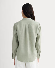 The Must-Have Shirt in Linen | Seagrass