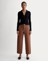 The Utility Straight-Leg Pant | Rosewood | 28.5" Inseam