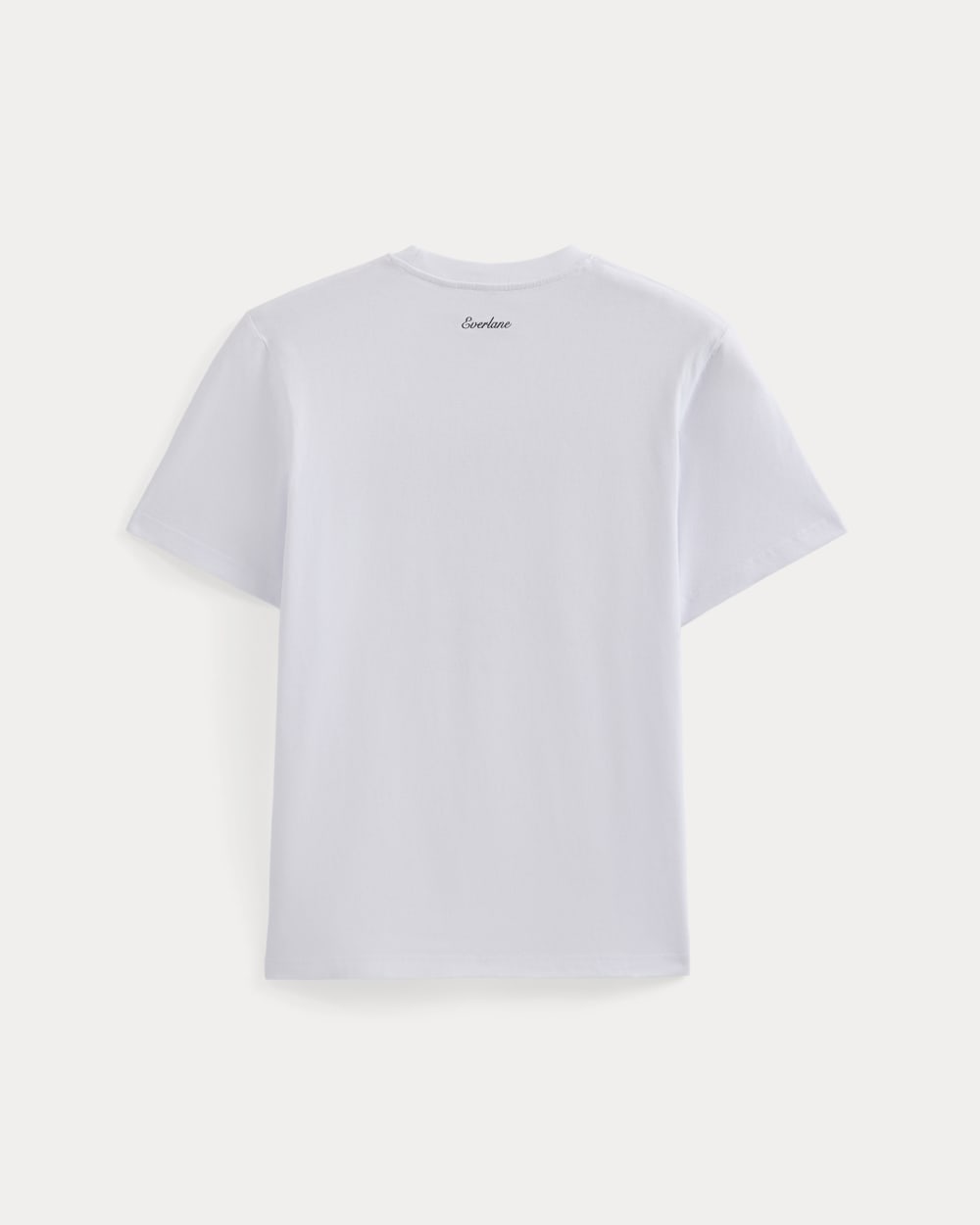 Script Logo Tee | White