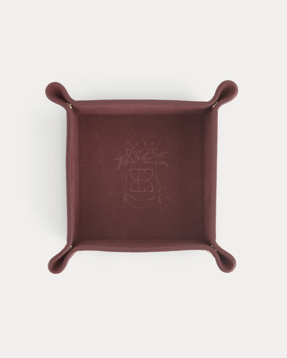 ESENSMOD x Peace & Quiet Suede Catchall | Wine
