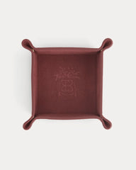 ESENSMOD x Peace & Quiet Suede Catchall | Wine