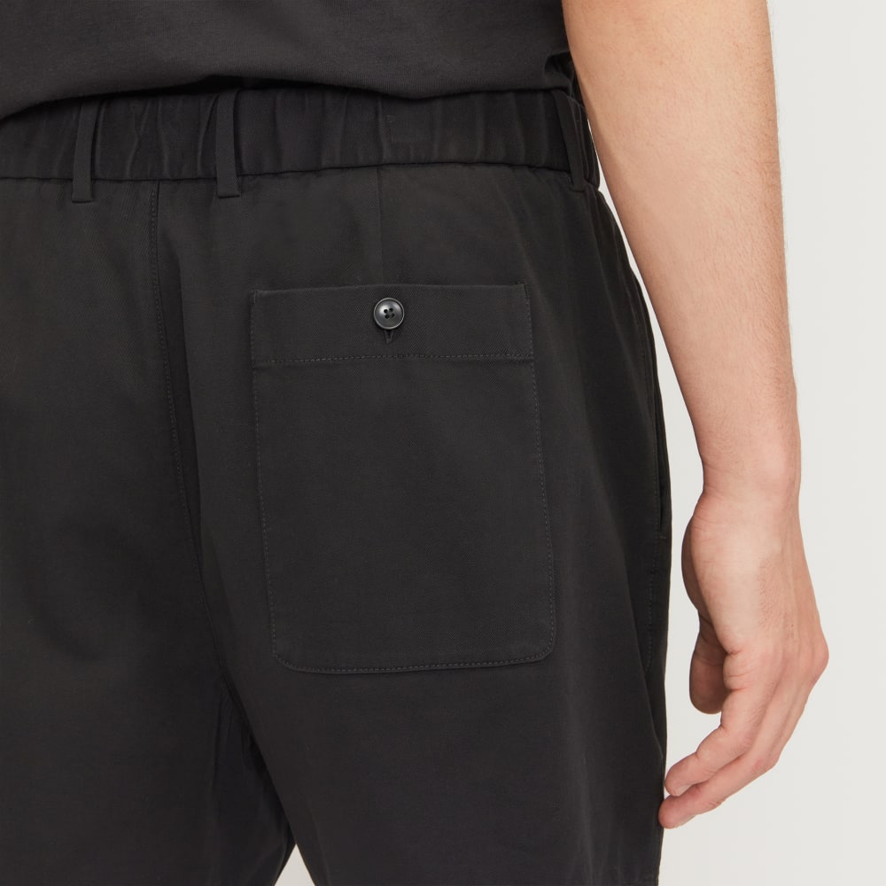 The Pull-On Performance Chino 5" Short | Black