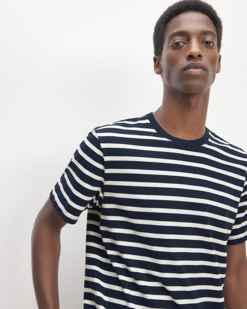 The Premium-Weight Crew | Uniform | Navy / Bone