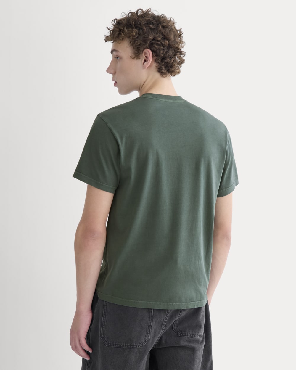 ESENSMOD x Peace & Quiet Graphic Logo Tee | Pine