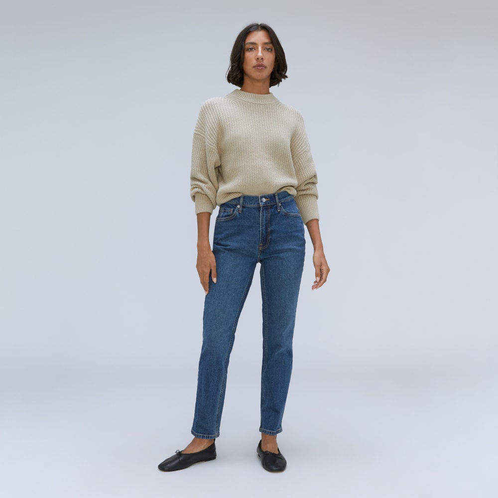 The Original Cheeky庐 Jean | Washed Midnight | 28.5" Inseam