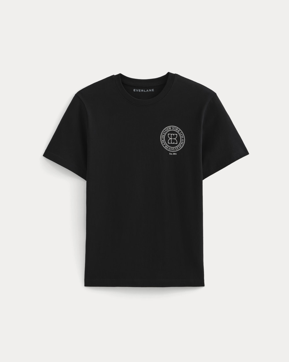 Badge Logo Tee | Black